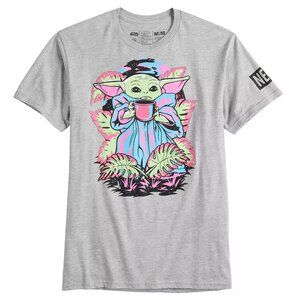 New! Star Wars Mandalorian & Grogu T-Shirt Baby Yoda